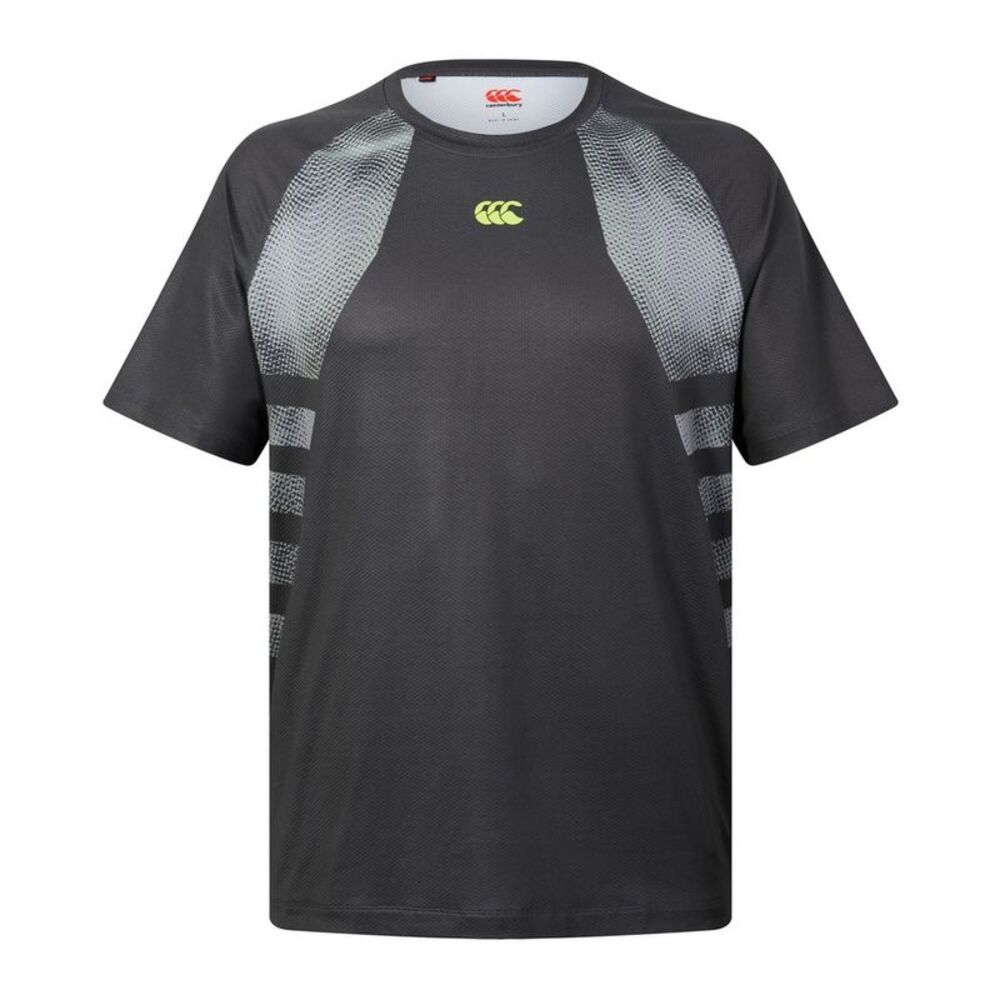Canterbury Mens Tempo+ Training T-Shirt / Charcoal